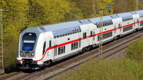 Anreise im Intercity, Deutsche Bahn