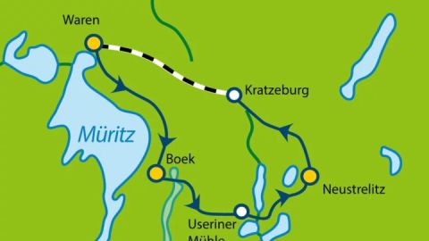 Rundwanderung durch den Müritz-Nationalpark (6 Tage)
